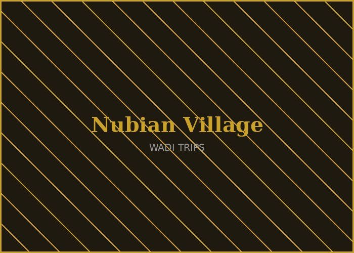 Aswan Nubian Village & Botanical Island